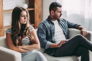 couple working on how to repair relationship after a breakup