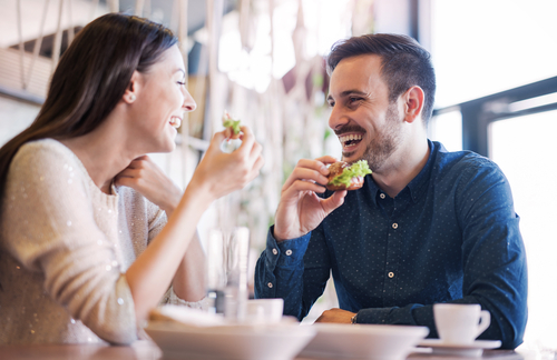 Person learning how to let my guard down in a relationship through honest conversation
